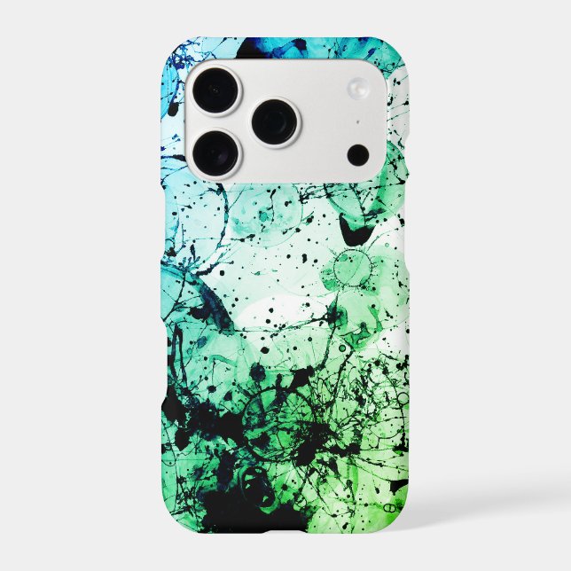 Bubble Splatter Iphone Case (Back)