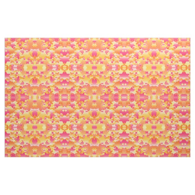 Bubble Stars Sherbet Fabric (Fat Quarter)