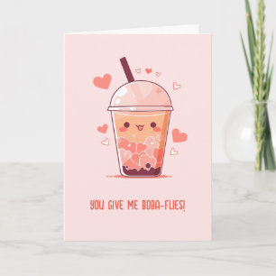 Bubble Tea Cards - Cute Boba Milk Tea Pun