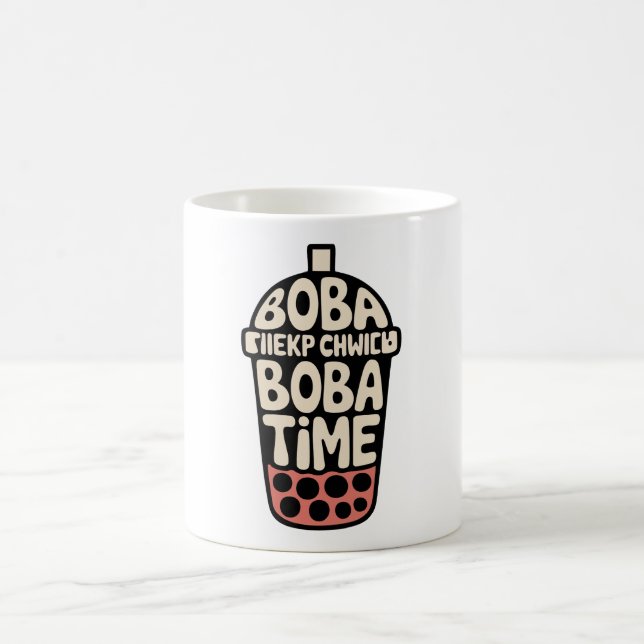 Bubble Tea Coffee Mug (Center)