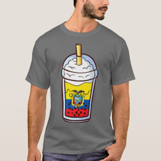 Bubble tea Ecuador Ecuador Ecuadorian Premium  T-Shirt