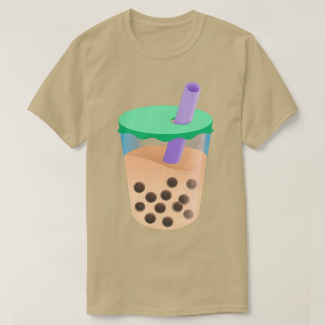 Bubble Tea Gift for Bubble Tea lover T-Shirt (Design Front)