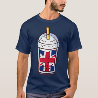 Bubble tea Great Britain British Great Britain Pre T-Shirt