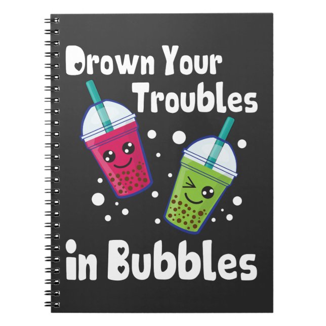 Bubble Tea Notebook (Front)