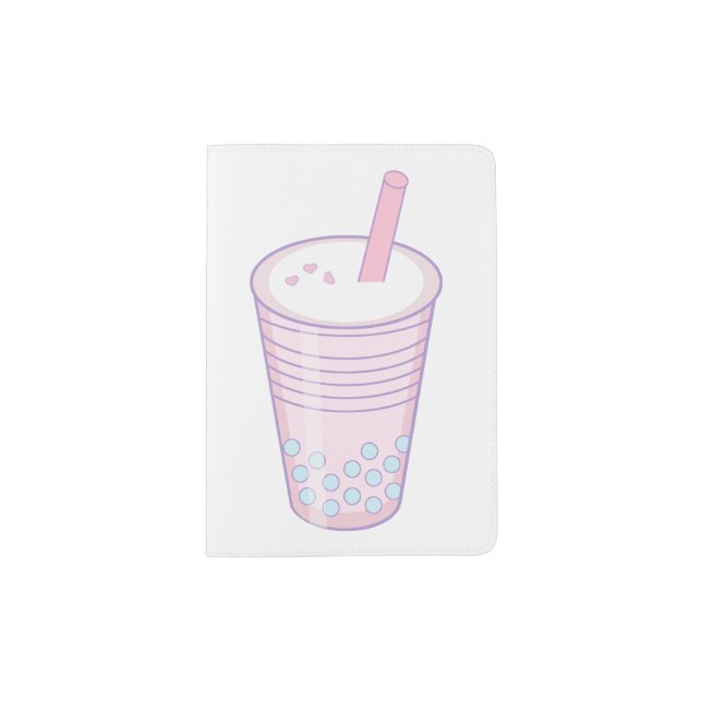 Bubble Tea Passport Holder (Front)