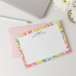  Floral Monogram Stationary Set FOLDED NOTE CARDS, Monogrammed  Stationary Set with Envelopes, Personalized Monogram Stationery Set for  Women, Your Choice of Colors and Quantity : Handmade Products
