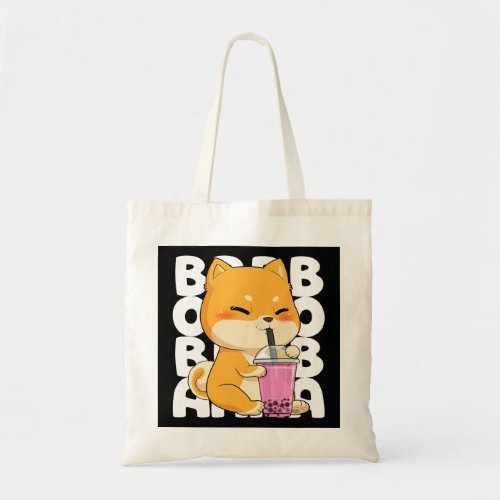 Bubble Tea Sloth Boba Tea Anime Kawaii Milk Tea Dr Tote Bag