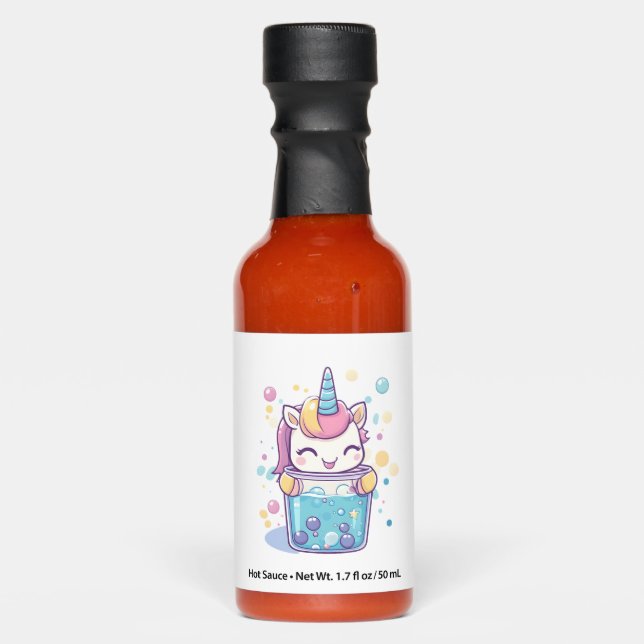 Bubble Tea Unicorn (1) Hot Sauces (Front)