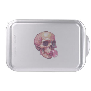Bubble Trouble Skull � Funny Gum Skeleton Cake Pan