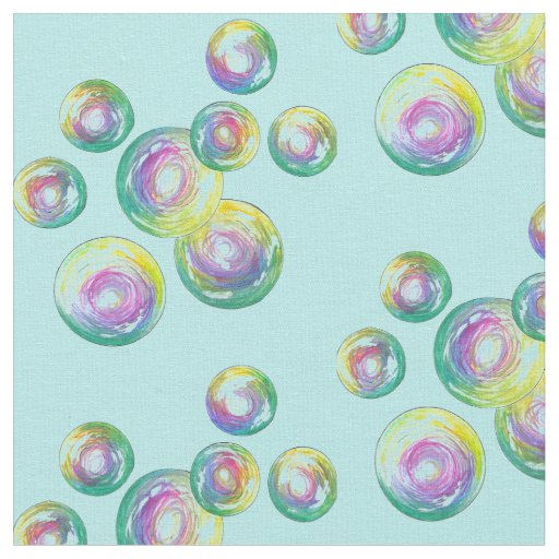 Bubble Wand Iridescent Rainbow Soap Bubbles Fabric