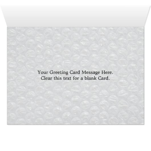 Bubble wrap (Inside Horizontal (Bottom))