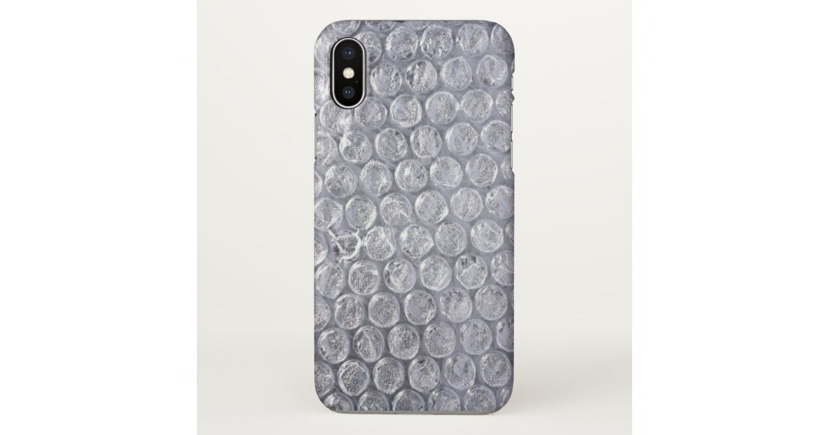 Bubble wrap iPhone case Zazzle