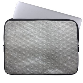 Bubble Wrap Laptop Sleeve by theunusual at Zazzle