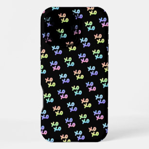 Bubblegum Colorful Glass Heart Balloon Valentine iPhone 16 Pro Max Case