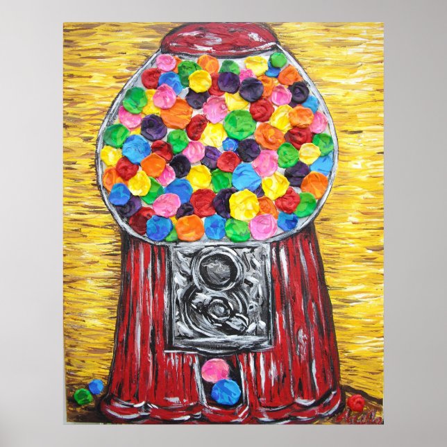 Bubblegum Machine Poster (Front)