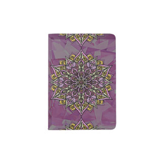 Bubblegum Medallion Passport Holder