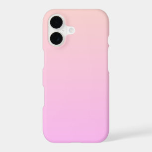 Bubblegum/Peach Modern Ombre Aesthetic iPhone 17 Case
