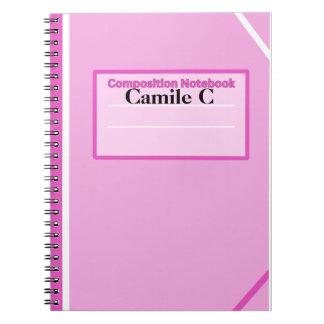 Bubblegum Personalized Composition Notebook