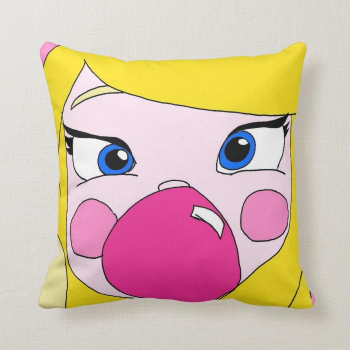 BubbleGum Pillow Cadouxdle Art