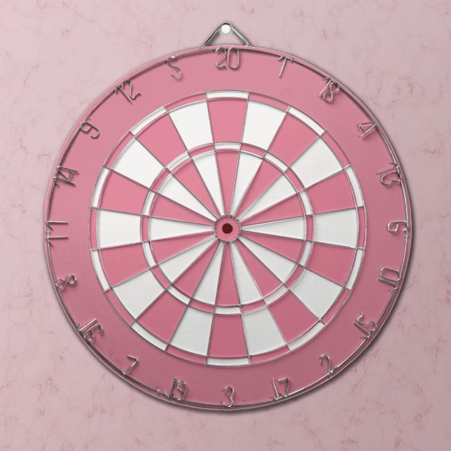 Bubblegum Pink and White Dartboard (Creator Uploaded)