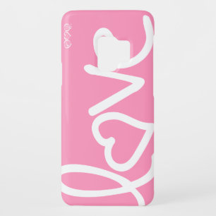 bubblegum pink - love Case-Mate samsung galaxy s9 case
