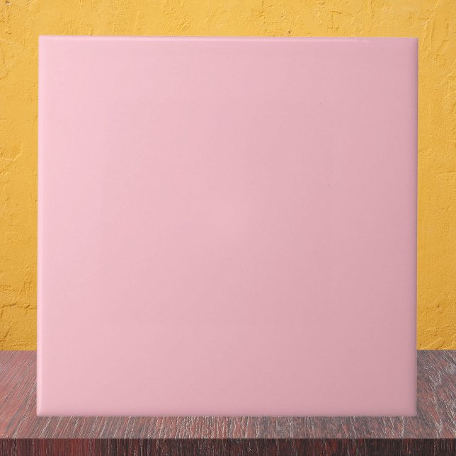 Bubblegum Pink Solid Color Ceramic Tile (Creator Uploaded)