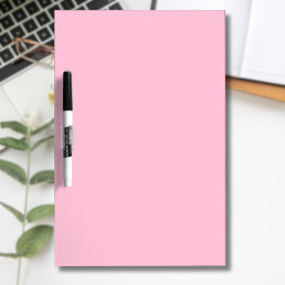Bubblegum Pink Solid Color | Minimalist Dry Erase Board