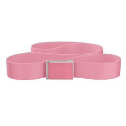 Bubblegum Pink Solid Color Print, Rouge Blush Pink Belt