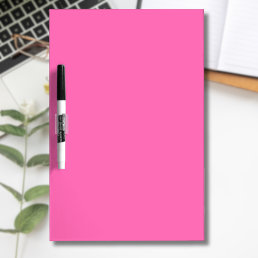 Bubblegum Rose Solid Color | Minimalist Dry Erase Board