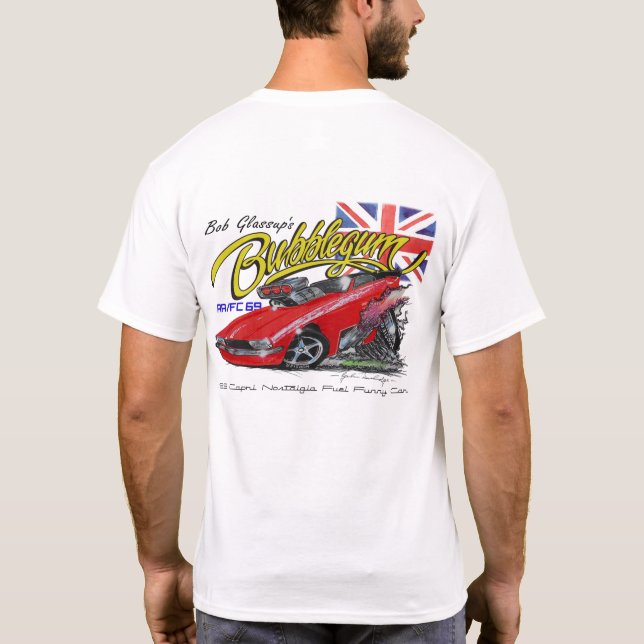 'Bubblegum' T-shirt - front and back design (Back)