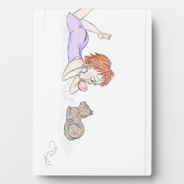 Bubblegum-Tails&Tots Poster Plaque (Front)