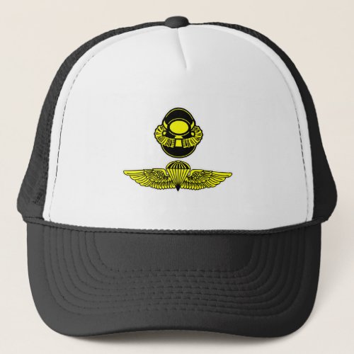 Bubblehead Helmet  Jumpwings Trucker Hat