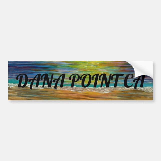 Bubblepacific bumper stickers, Dana point ca Sticker (Front)