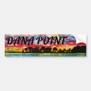 Bubblepacific bumper stickers, Dana point harbor Sticker