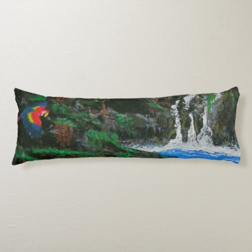 Bubblepacific pillows tropical island McCaw Body Pillow