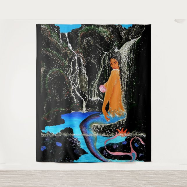 Bubblepacific wall tapestry (Front)