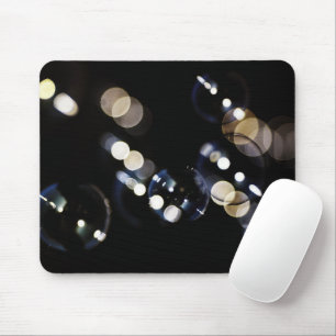 Bubbles And Bokeh Design Mouse Pad