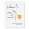 Bubbles and Brews Couples Shower Welcome Sign