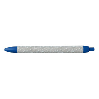 Bubbles and Pearls Silver Blue White Pens
