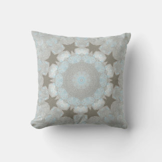 Bubbles and Stars Kaleidoscope Pattern Pillows