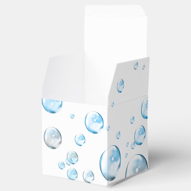 Bubbles Baby Boy Favor Box (Opened)