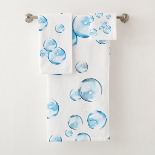 Bubbles Bath Towel Set