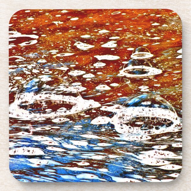 BUBBLES BEVERAGE COASTER (Front)