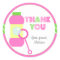 Bubbles Birthday Party Sticker