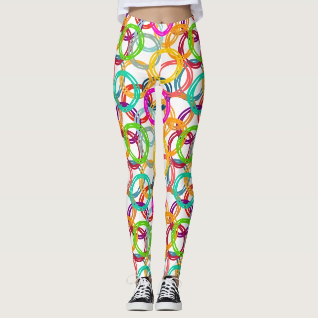 Bubbles, Bubbles Everywhere Leggings (Front)