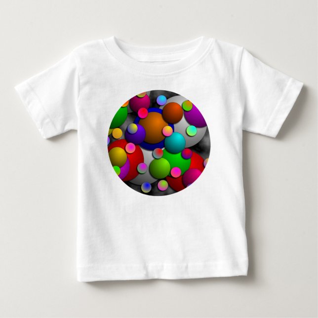 Bubbles by Kenneth Yoncich Baby T-Shirt (Front)