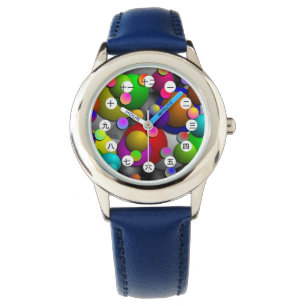 Bubbles (Chinese/Japanese Face) by Kenneth Yoncich Watch