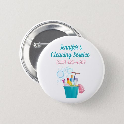 Bubbles Cleaning Supplies House Cleaning Services Button