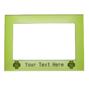 Bubbles Doodle Character for the Android™ robot Magnetic Frame