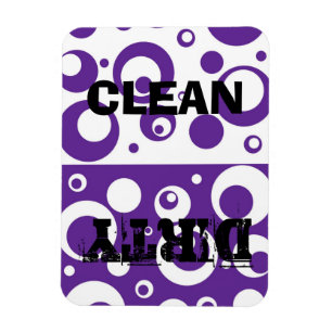 Bubbles Dots Circles Dishwasher Magnet